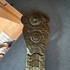 18c Antique Islamic Turkish Ottoman Bronze Belt 1789 -1807