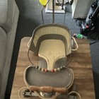 Taylor Tot Stroller Walker Vintage 1950s Mcm Blue Metal Push Toy Rare    