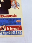 1972 From Russia With Love Original 14x29    Movie Poster  James Bond Sean Connery