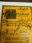 Cinderella Broadway 2014 - Stage Used Prop Invitation Signed By Cast