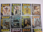 1977 Complete Set 16 Adpac Star Wars Cereal Stickers Vintage General Mills Vtg