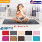 Anti-skid Fluffy Shaggy Rugs Area Rug Living Room Bedroom Floor Carpet Warm Mat