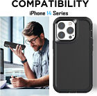 For Iphone 15 14 13 12 11 Plus Pro Max Shockproof Rugged Heavy Duty Case   Clip