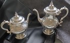  great Co   Sterling Silver 925 Large Tea coffee Pots Gorham Antique Set 65 5 Oz