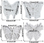 Butterfly Polymer Clay Molds Butterfly Silicone Mold For Diy Craft Epoxy Resin C