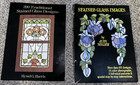 Stained Glass Pattern Book Lot Of 2 Paperback Books 