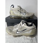 Nike Air Vapormax 2021 Flyknit Youth Size 5y White Athletic Sneakers Db1550-100