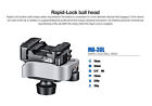 Leofoto Ma-30l Low-profile Rapid-lock Rifle Head For Rifle  lever 