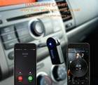 Wireless Bluetooth Receiver 3 5mm Aux Audio Stereo Music Hands Free Car Adapter