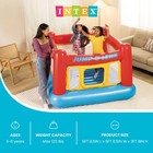 Intex Inflatable Jump-o-lene Trampoline Bounce House With Crawl-thru Door   Net