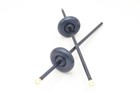Ultimate Beginner Mermaid Drop Spindle Kit - Midi Size Teal - Learn To Spin
