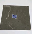Vintage American Telephone Telegraph Bell System Porcelain Sign Weber s Tx 
