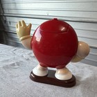 M m s Red Character Advertising Figurine Original 1992 Candy   Nuts Theme