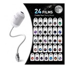 Galaxy Projector Night Light With 24 Films