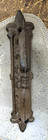 Big Cast Iron Door Handle Fleur De Lis Heavy Duty Garden Gate Shed Barn Pull 9   
