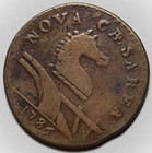 1786 New Jersey Copper Colonial Coin  maris 15-t   Scratches