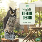 Dalen Great Horned Owl Decoy Pest Deterrent  16        Humane And Lifelike