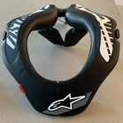 Alpinestars Neck Support Brace Protector Youth Kids One-size Black  White