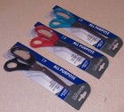 Westcott 8  Bent All Purpose Stainless Steel Scissors 3 Pack   17555