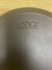 Vintage Lodge  8 Cast Iron Skillet Arc Logo Single Notch Raised 8 Restored Flat