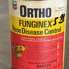Chevron Ortho Funginex Rose Disease Control Concentrate 8oz Glass Bottle Vtg New