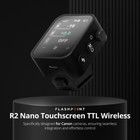 Flashpoint R2 Nano Touchscreen Ttl Wireless Flash Trigger For Canon  fpr2nanoca