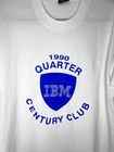 Vintage Ibm T Shirt Mens Xl 90s Single Stitch Computer Club Logo Tech Internet