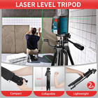 Laser Level Tripod Compatible With Bosch  Height Adjustable Laser Level Stand  1