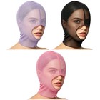 Unisex Full Face Open Mouth Mask Party Head Cover Fashionable Headgear Rave