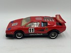 Vintage Taiyo B o Japanese Tin Red Lamborghini  11 Countach Non Fall Bump n Go