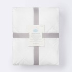 Waterproof Fitted Crib And Toddler Mattress Pad Cover- White cotton  Plain Weave