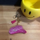 Popfizzy Pink Cowgirl Keychain For Women  Backpack Keychain  Purse Charm