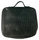 Bible Cover  Croco Design  Black  Xxl Fits Up To 11 5 X 9 5 X 2 75 Inches
