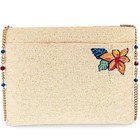 Mary Frances Open Waters Beaded Crossbody Handbag With Nautical Motif And Tro   
