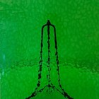 2 Pack Irish Green English Muffle Stained Glass    vintage Ripple Texture   Binari