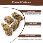 6 6lb Dragon Stone Rock For Aquascaping aquarium Decor  Fish Tank Decorations   