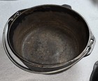 Vintage Cast Iron Dutch Oven 10 1 4   8 D0 Made In Usa D2 W  Lid   Handle