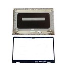 New For Dell Inspiron 15 3510 3511 3515 15 6  Lcd Back Cover Hinges Bezel Silver