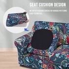 Printed Elastic Armchair Cover  Individual Sofa Cushion Cover  Home Decor