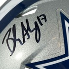 Brandon Aubrey Signed Dallas Cowboys Mini Helmet Beckett Witness Bas Coa
