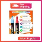 Reaeon Chalk Markers  Vibrant Color Liquid Chalk Pens  For Chalkboard  Blackboar