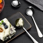 Stainless Steel R Ound S Poon Q7k2