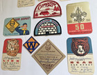 11  Vintage Cub Scout Items Patches Cards Bsa Boy Scouts America Webelos 1960