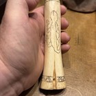 Antique Iban Dayak Kalimantan Ancient Statue  20cm Shaman Magic Powder Vessel 