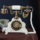 Antique European Style Old Fashioned Rotary Dial Phone vintage Handset Telephone