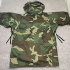 Us Army Cold Weather Parka Military Jacket Field Coat Gore Woodland Large Long