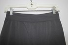 Womens Gray Fleece Lined Leggings Thick Winter Solid One Size Thermal Pants