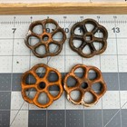 X4 Vintage Water Faucet   Steam Valve Handles   Knobs Steampunk   Industrial
