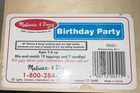 Melissa   Doug Birthday Party Cake - Wooden Play Food With Mix-n-match Toppings
