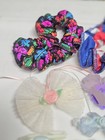 Vintage 80s 90s Hair Barrettes Claw Clips Scuncii Cabbage Patch Pin Mixed Lot